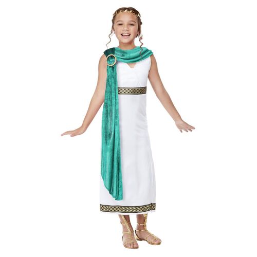 Roman Empire Deluxe Toga Child Costume Size: Large