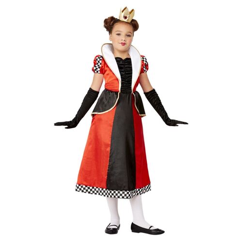 Alice In Wonderland Queen Of Hearts Child Costume Size: Large