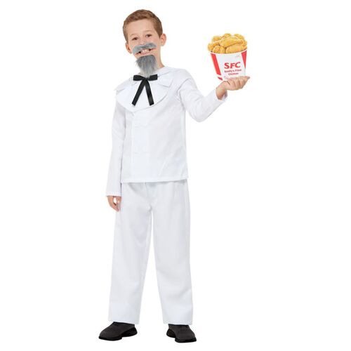 Captain Cluck Child Costume Size: Large