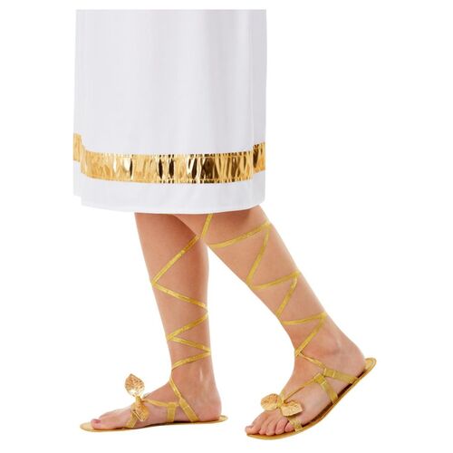 Grecian Lace Up Adult Costume Sandals