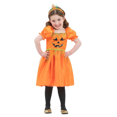 Pumpkin Child Costume Size: Toddler Medium