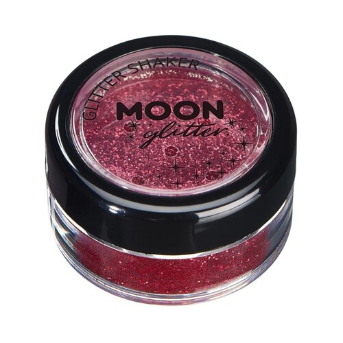 Moon Glitter Classic Fine Glitter Shaker 5g Red