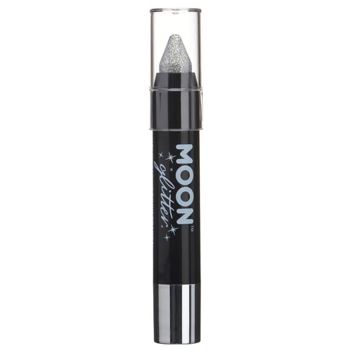 Moon Glitter Holographic Body Crayon 3.2g Silver