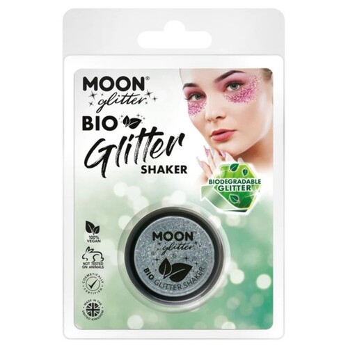 Moon Glitter Bio Glitter Shakers Silver