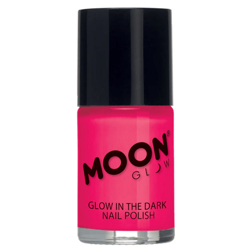 Moon Glow - Glow in the Dark Nail Polish 14ml Pink