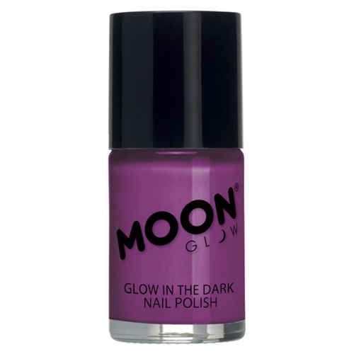 Moon Glow - Glow in the Dark Nail Polish 14ml Purple