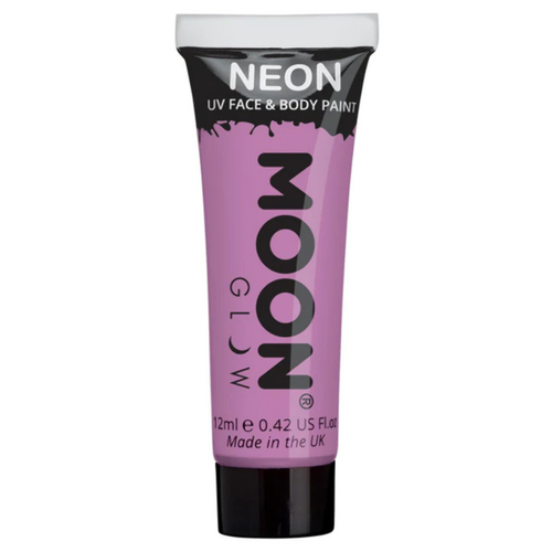 Moon Glow Pastel Neon UV Face Paint 12ml Pastel Lilac