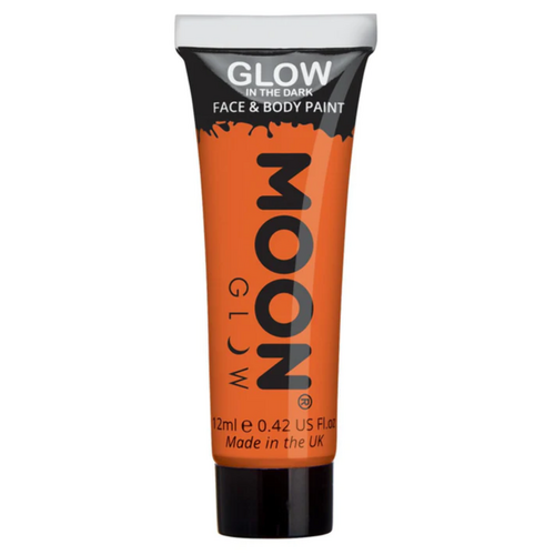 Moon Glow - Glow in the Dark Face Paint 12ml Orange