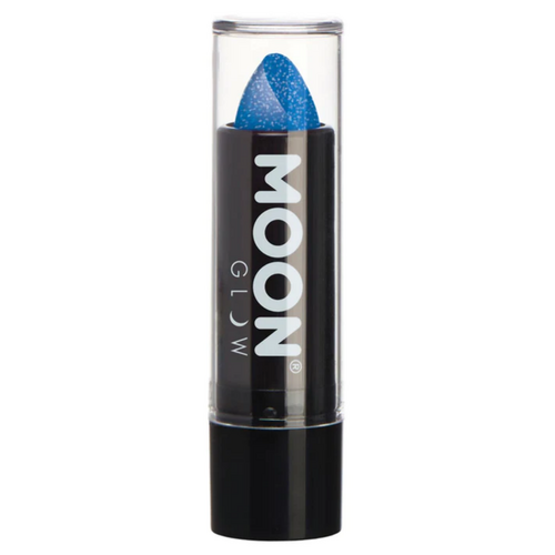 Moon Glow - Neon UV Glitter Lipstick 4.2g Blue